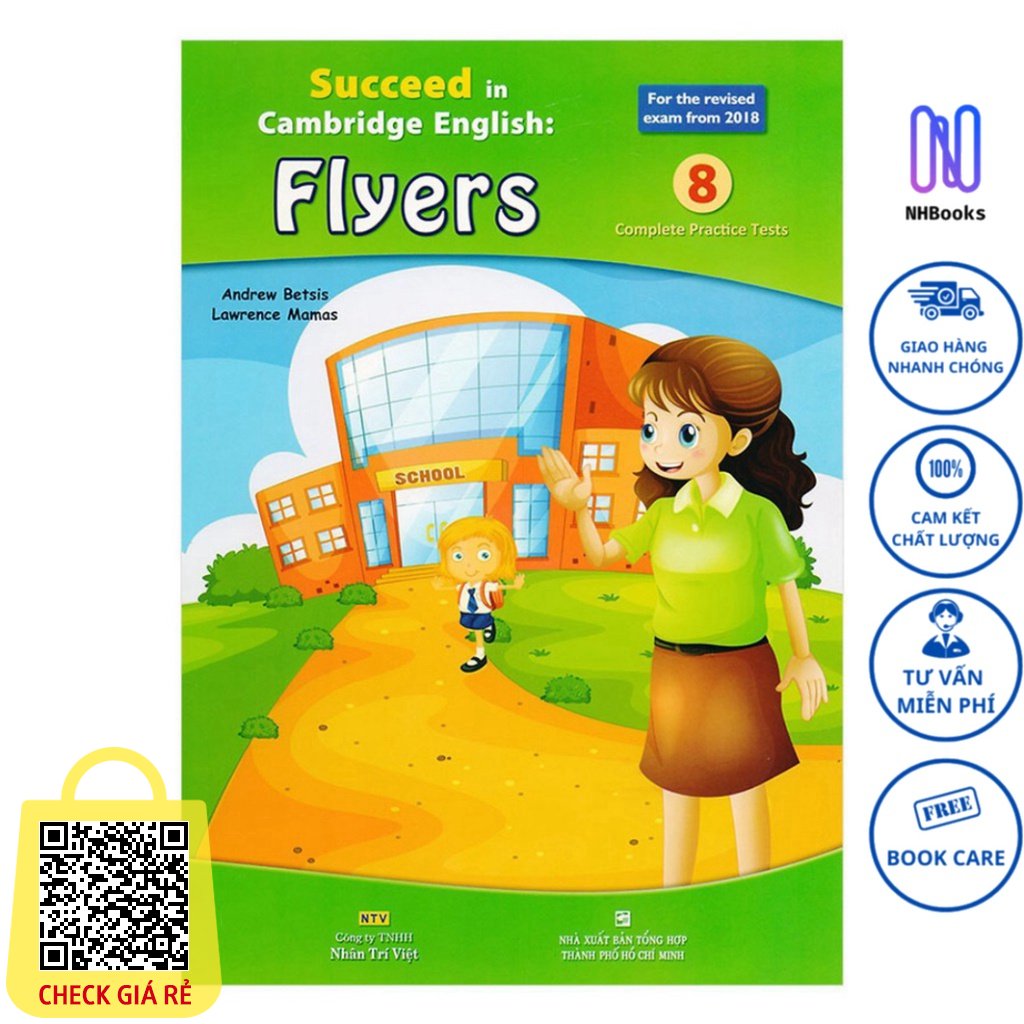 Sach Succeed In Cambridge English Flyers (Kem CD) NHBOOK