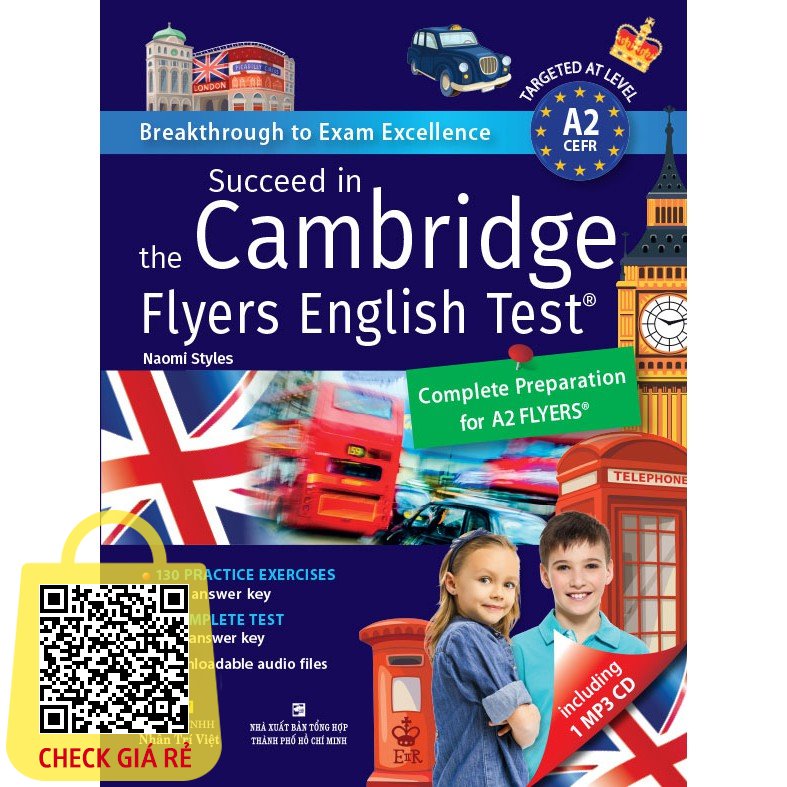 Sach Succeed in the Cambridge Flyers English Test (kem CD)