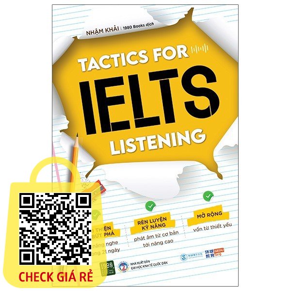 Sách Tactics For IELTS Listening TTR Bookstore