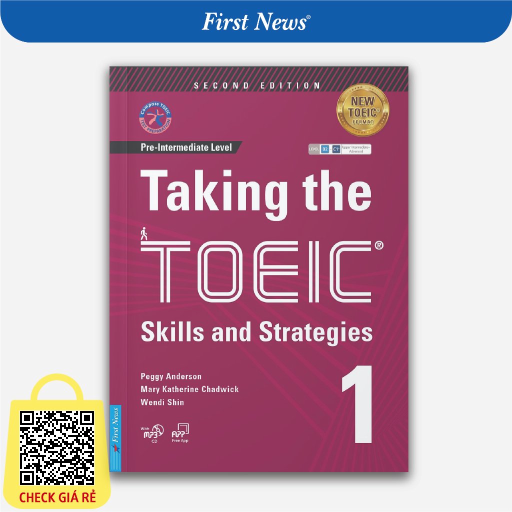 Sách Taking The TOEIC Skills and Strategies 1 (QR) First News