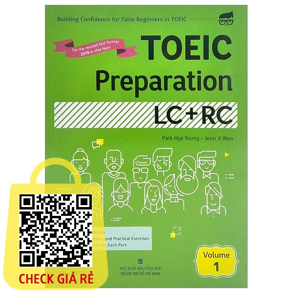 Sách TOEIC Preparation LC+RC – Volume 1