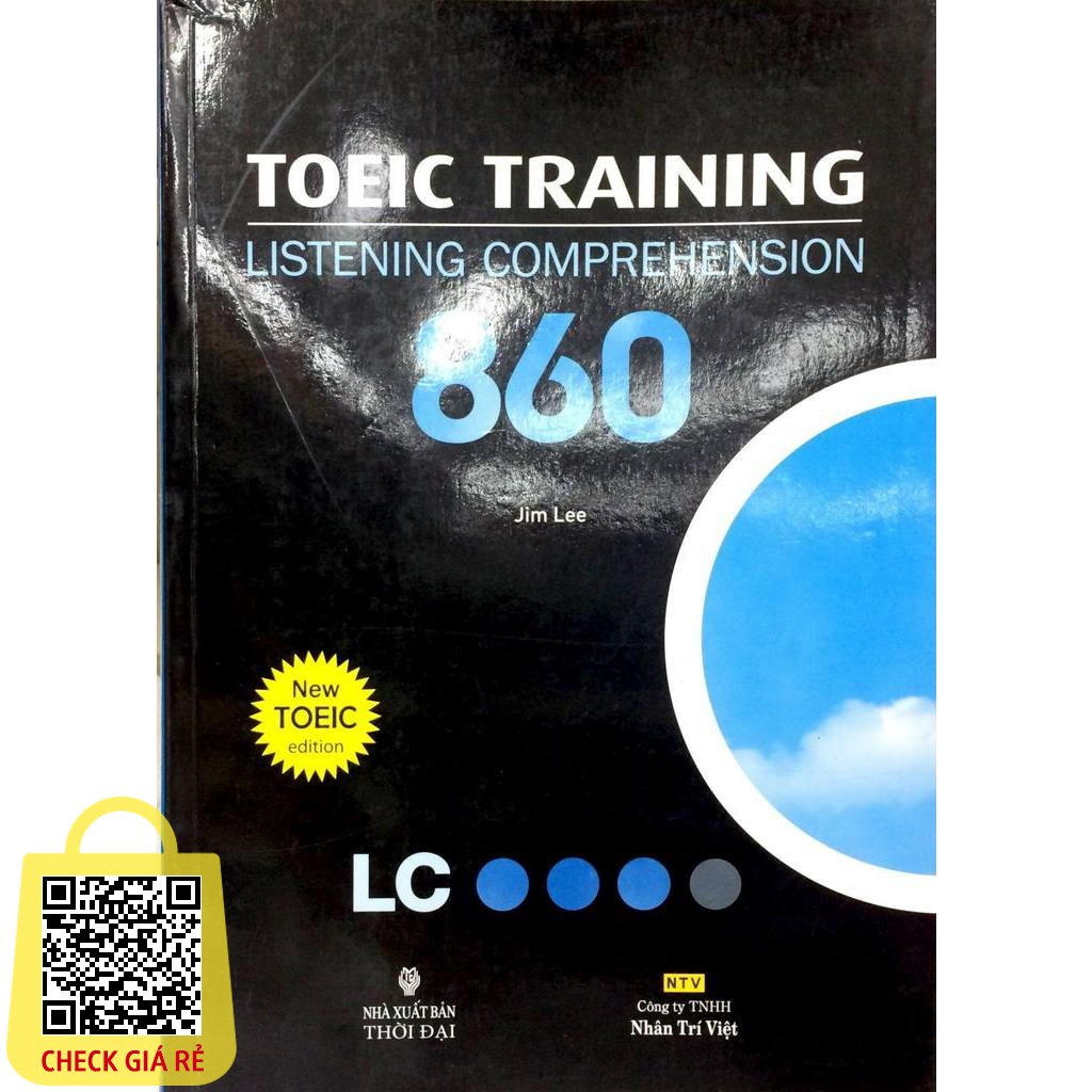 Sach TOEIC Training Listening Comprehension 860