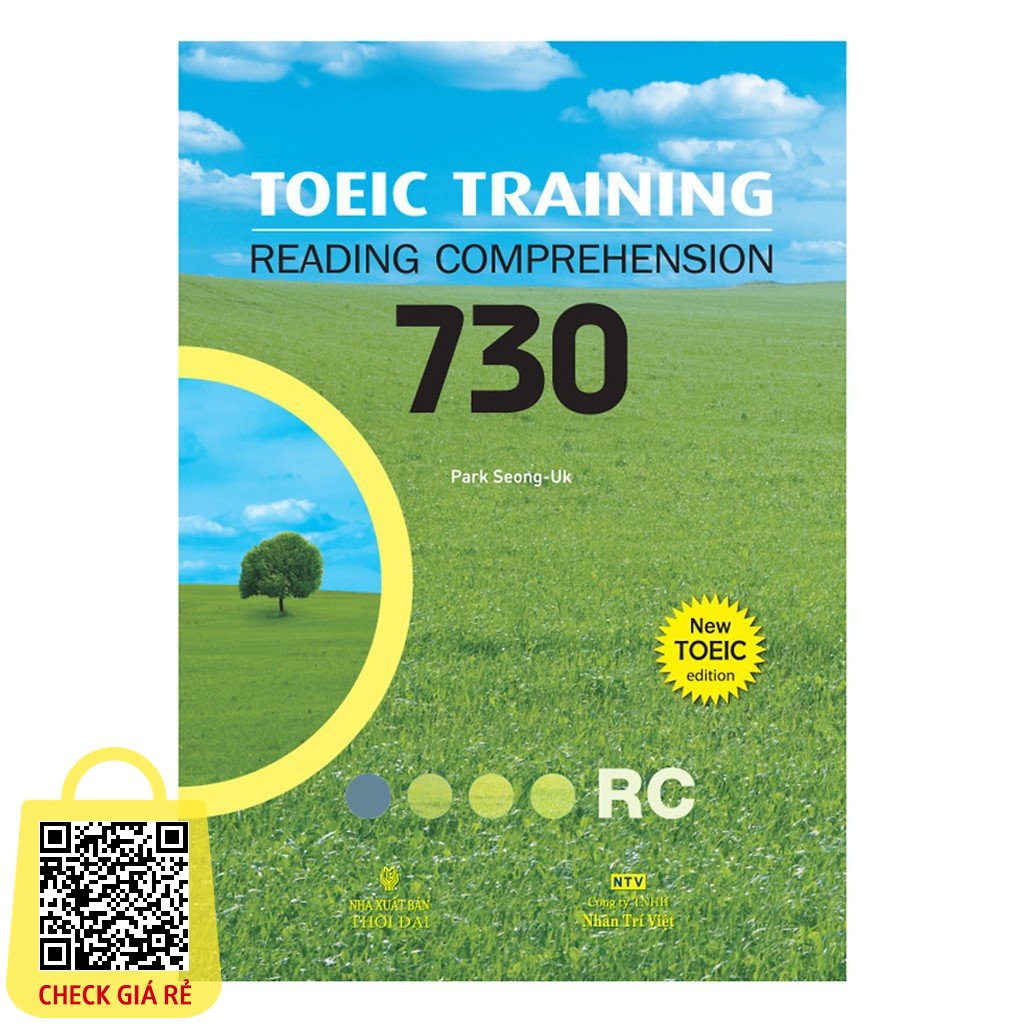 Sách Toeic Training Reading Comprehension 730 NTV