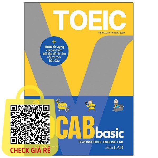 Sách Toeic vocab basic 1000 từ vựng cơ bản kèm bài tập dành cho người mới bắt đầu