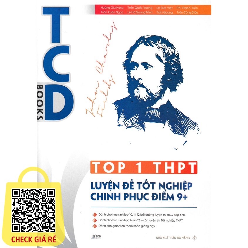 Sách TOP 1 THPT Luyện Đề Tốt Nghiệp Chinh Phục Điểm 9+ Trần Công Diêu TCD