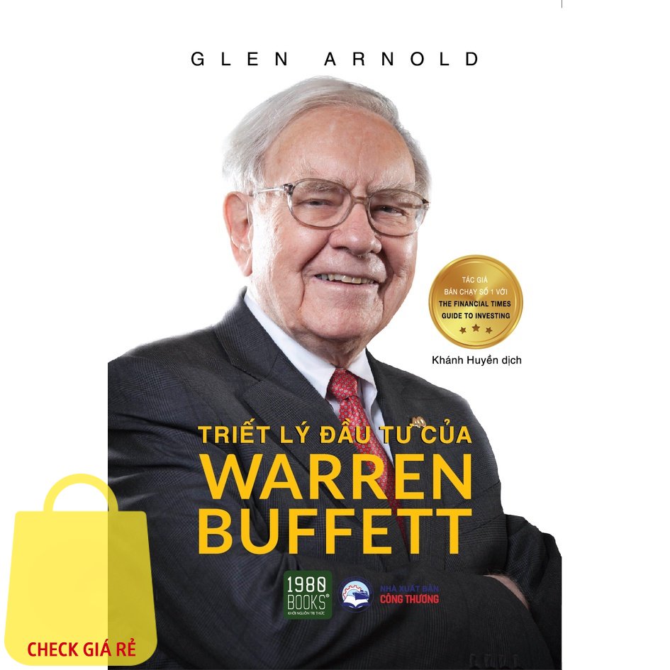 Sách Triết lý đầu tư của Warren Buffett Glen Arnold (1980BOOKS HCM)