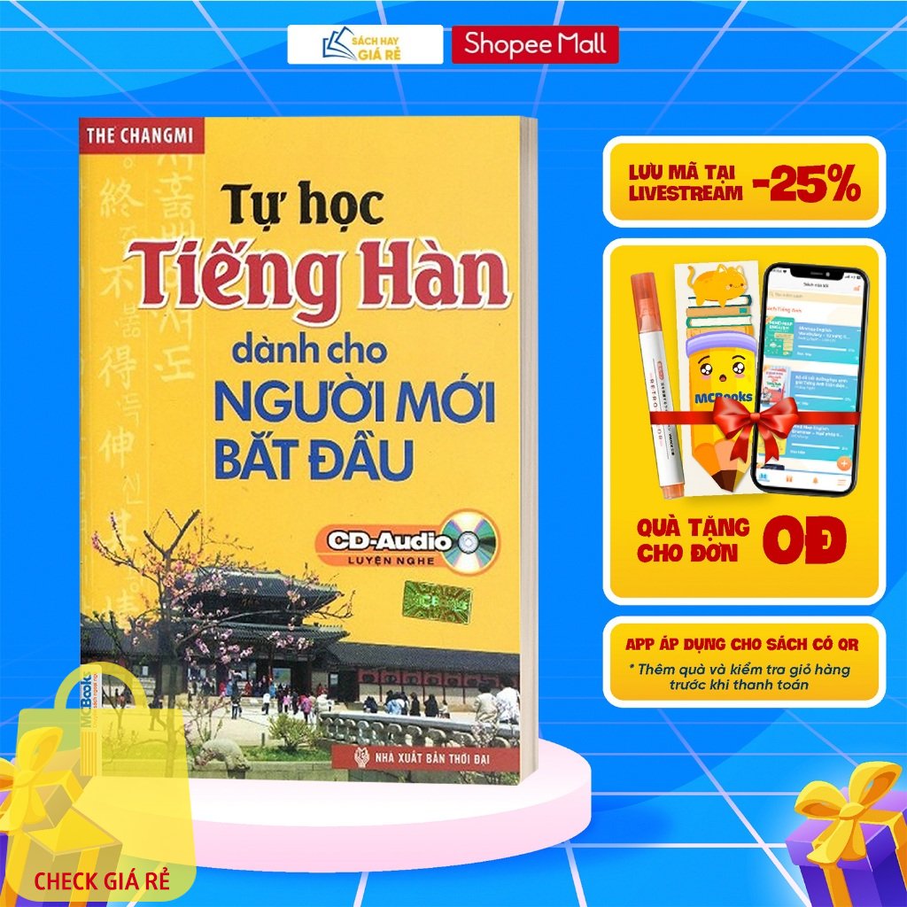 Sach Tu Hoc Tieng Han Danh Cho Nguoi Moi Bat Dau kem app