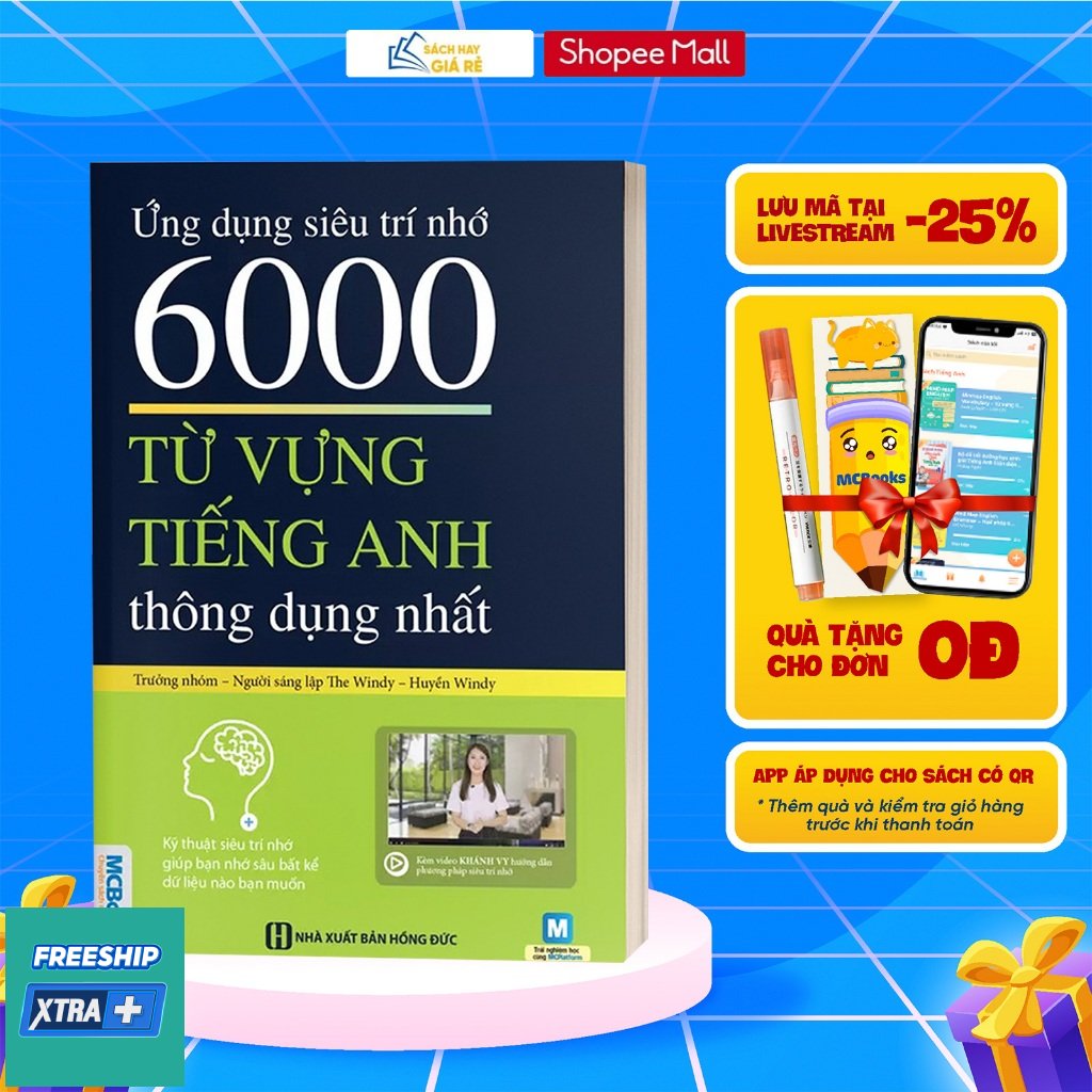 Sach Ung Dung Sieu Tri Nho 6000 Tu Vung Tieng Anh Thong Dung Nhat
