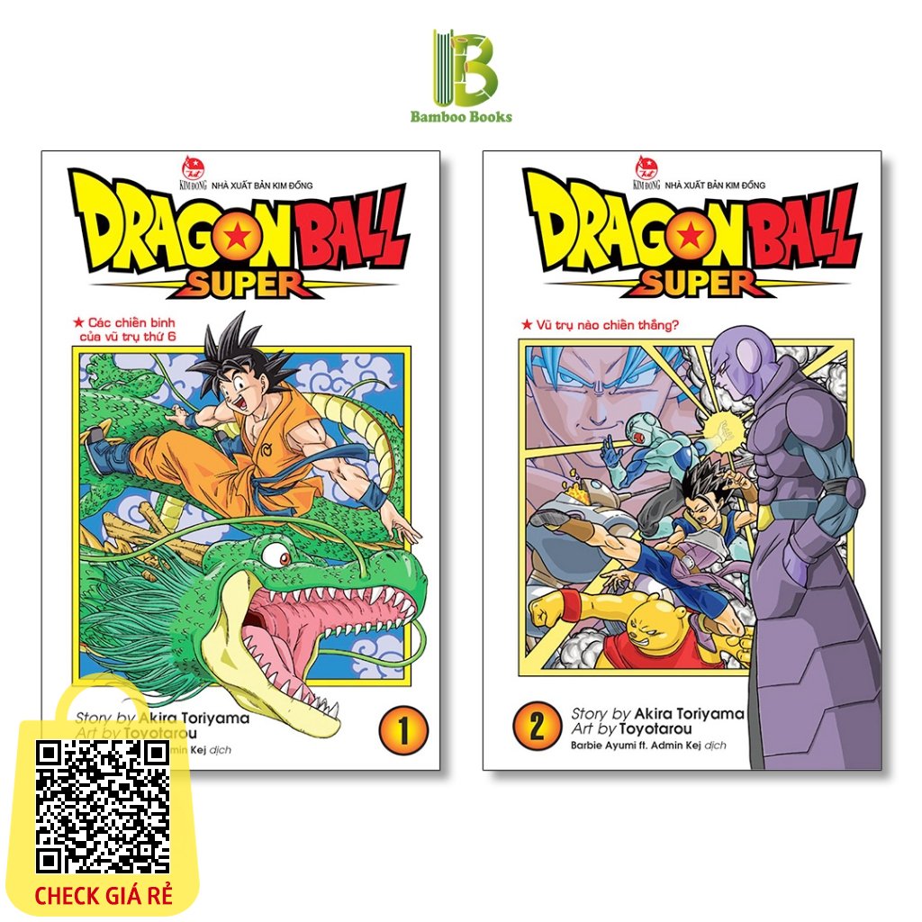 Truyện Dragon Ball Super Chọn Lẻ 20 Tập Akira Toriyama & Toyotarou Kim Đồng