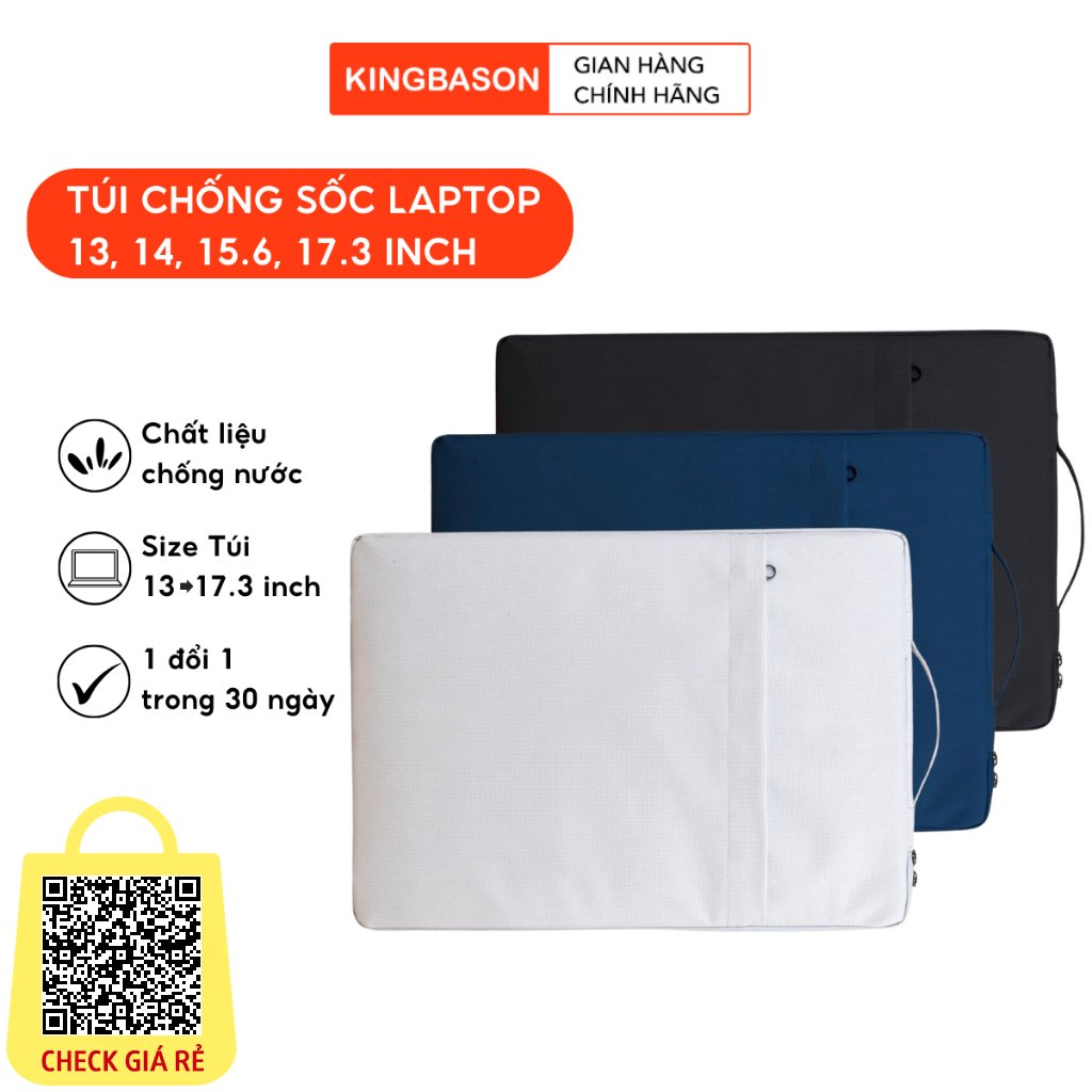 Tui chong soc Laptop Macbook SMTech 2 ngan dung co quai 13 inch 14 inch 15 inch 15.6 inch ben dep, dem day, chong nuoc